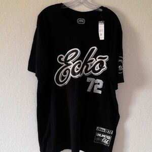 Ecko Unlimited Men's Black Graphic T-Shirt